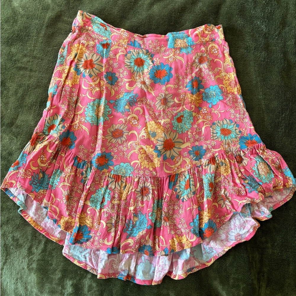 O'Neill Pink Floral Skirt